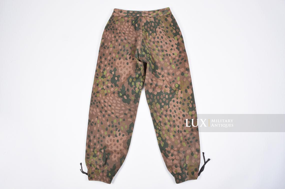 Waffen-SS dot camouflage panzer trousers in smooth cotton material - photo 29