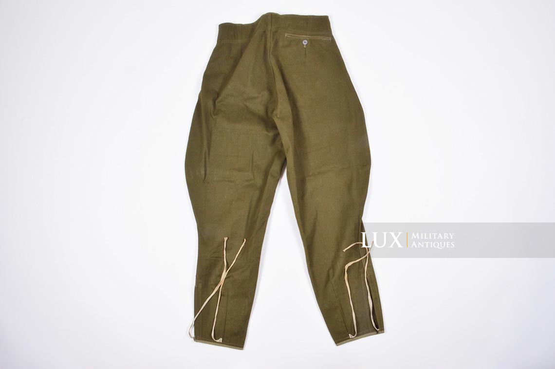 German tropical issue officers breeches, dated 1942 - photo 11