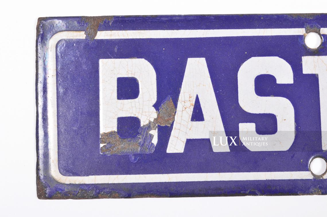 « Bastogne-Sud » railway sign - Lux Military Antiques - photo 7