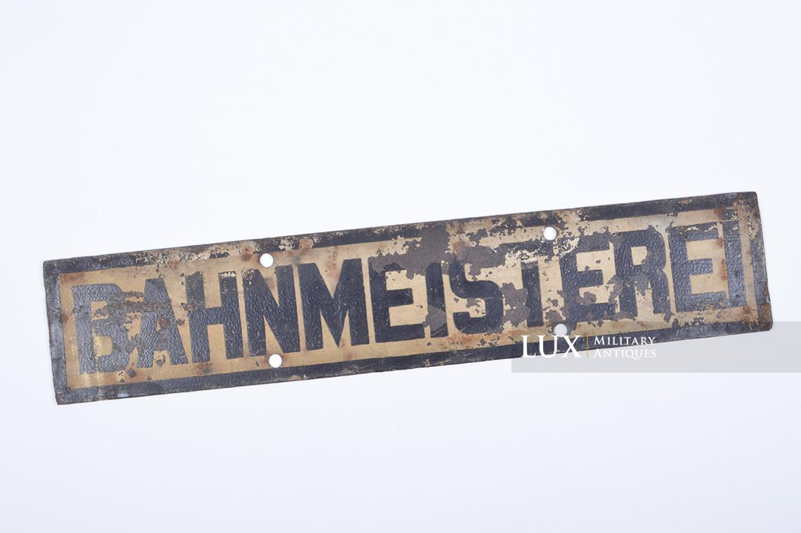 « Bastogne-Sud » railway sign - photo 11