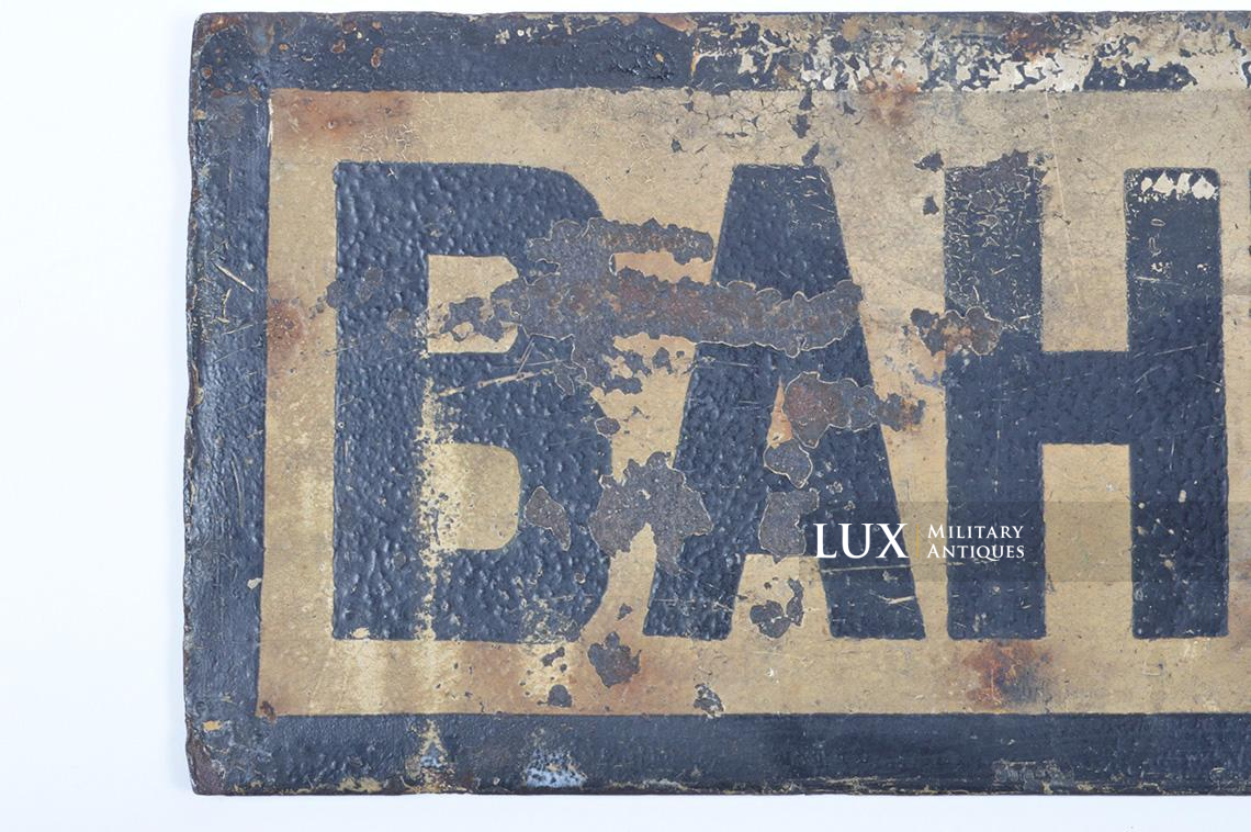 « Bastogne-Sud » railway sign - Lux Military Antiques - photo 12