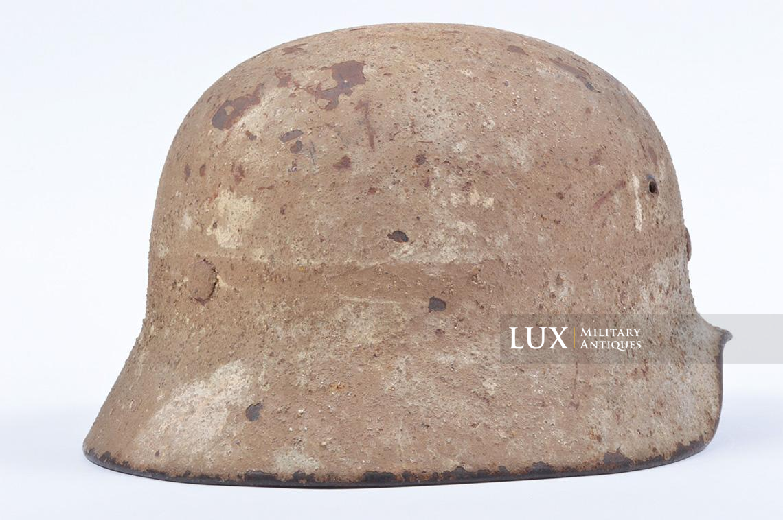 M40 Luftwaffe textured sand camouflage helmet - photo 11