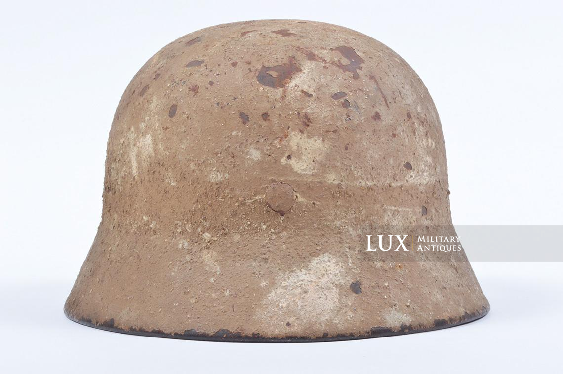 Casque M40 Luftwaffe camouflé sable - Lux Military Antiques - photo 12