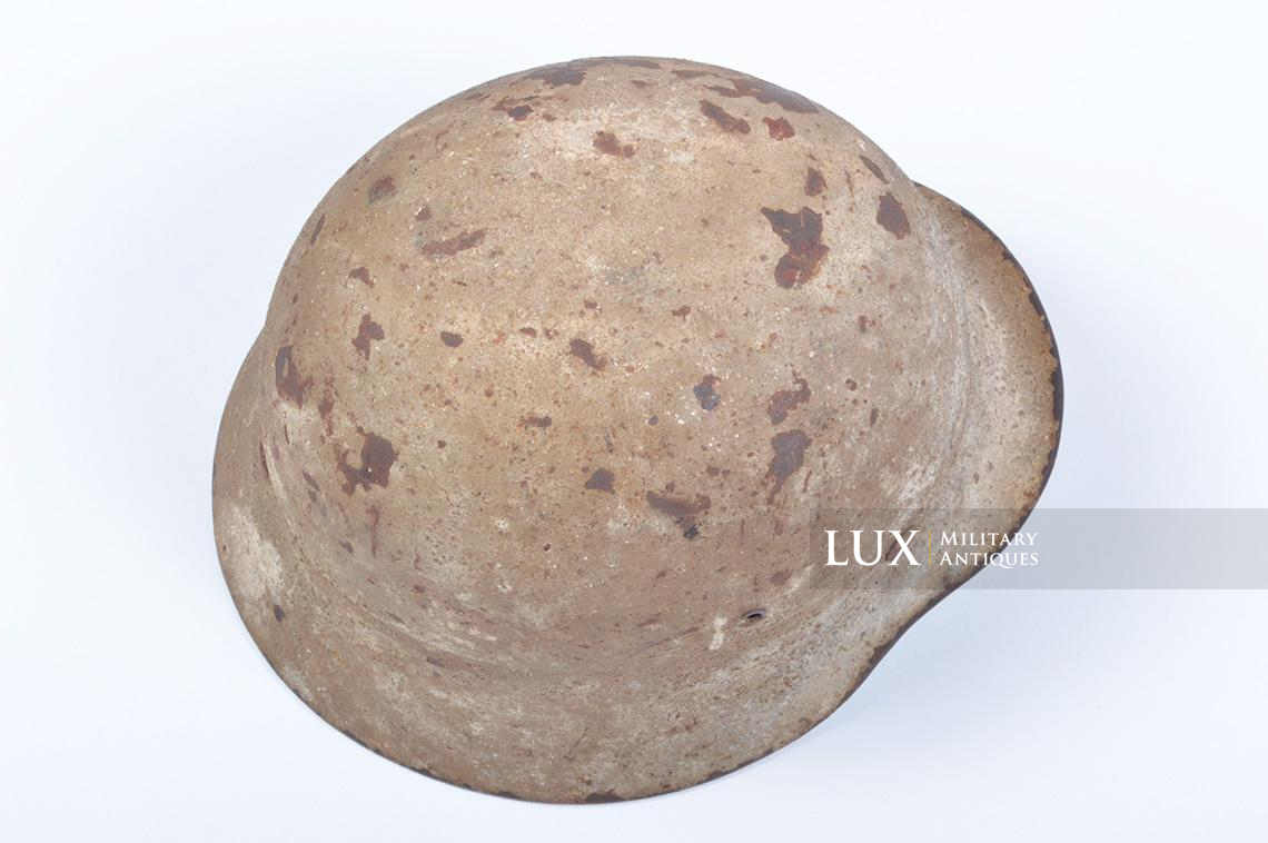 M40 Luftwaffe textured sand camouflage helmet - photo 15