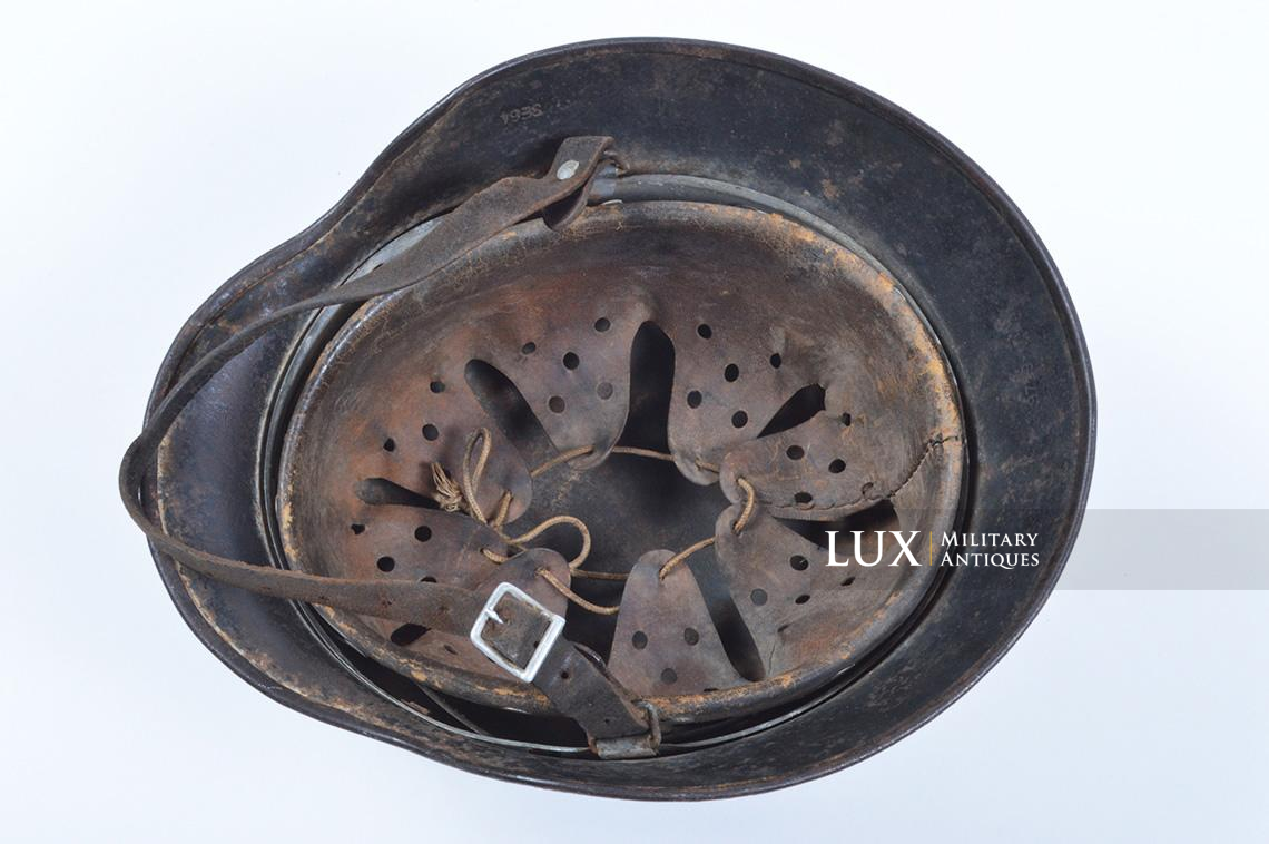 Casque M40 Luftwaffe camouflé sable - Lux Military Antiques - photo 37