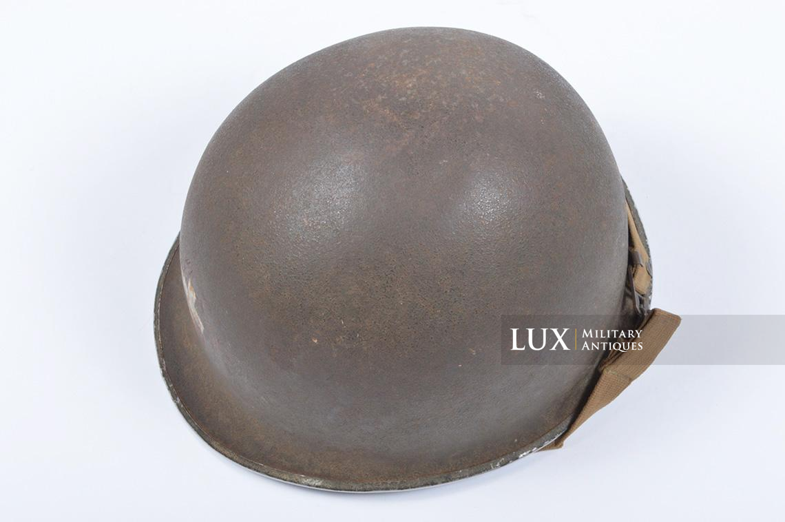 Rare casque USM1 Chapelain de la « 34th Infantry Division » - photo 16