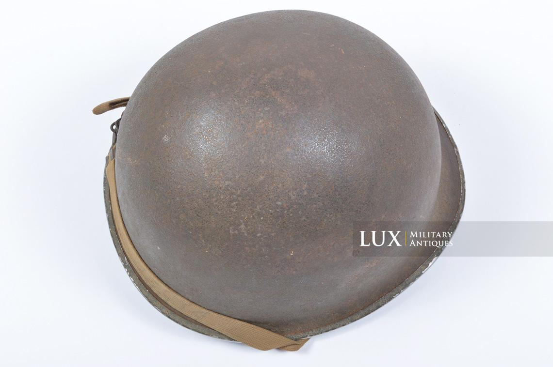 Rare USM1 Chaplains Helmet « 34th Infantry Division » - photo 17