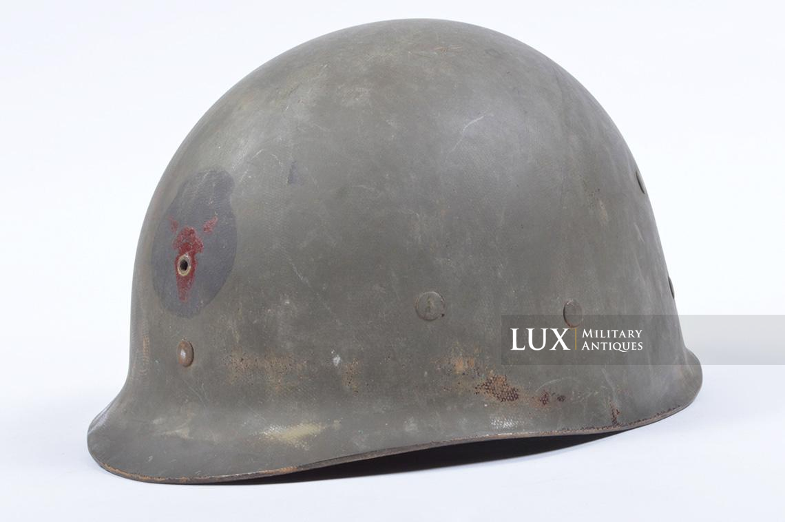 Rare casque USM1 Chapelain de la « 34th Infantry Division » - photo 33