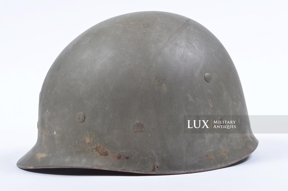 Rare casque USM1 Chapelain de la « 34th Infantry Division » - photo 34