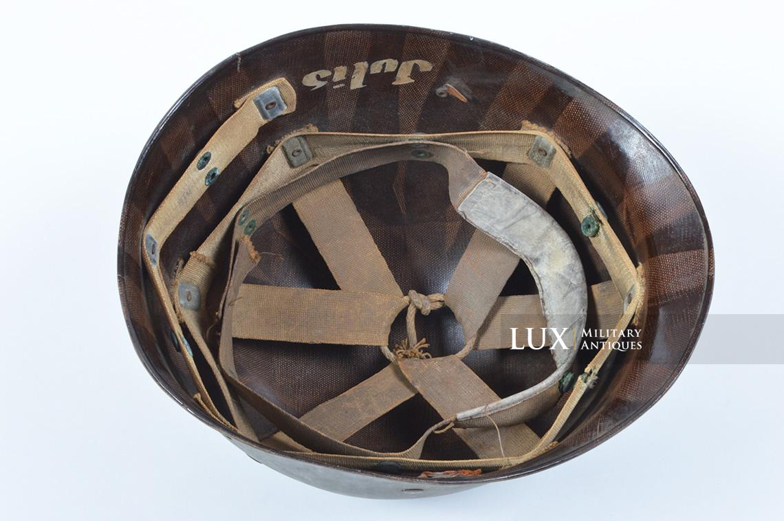 Rare USM1 Chaplains Helmet « 34th Infantry Division » - photo 41
