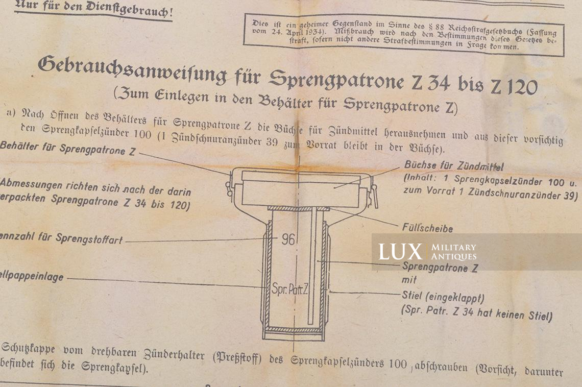 German Z. charge « Sprengpatronen Z. » tin - photo 11