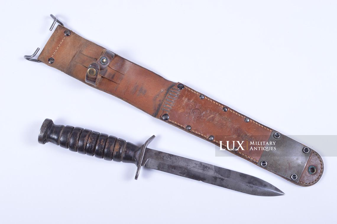 USM3 trench knife « AERIAL » & USM6 leather sheath « BARWOOD 1943 » - photo 4