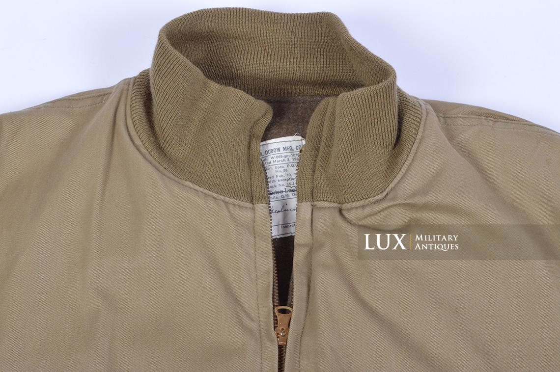 Blouson tankiste US précoce, daté 1941 - photo 7