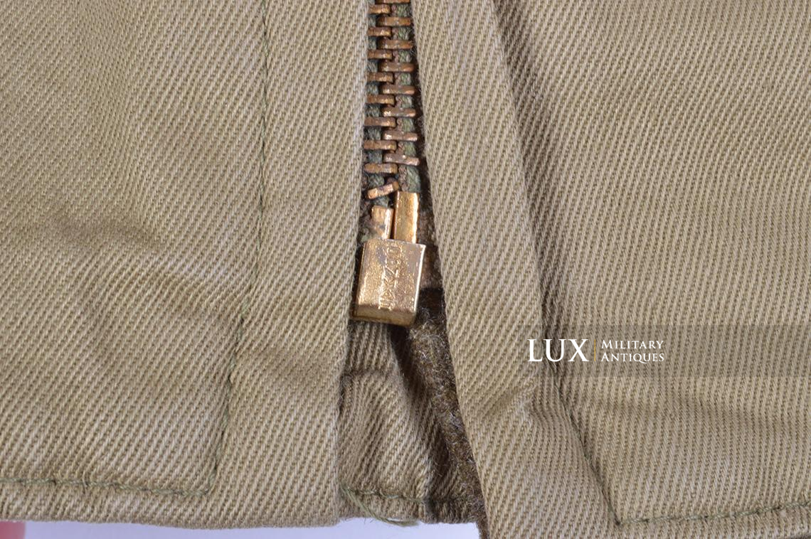Blouson tankiste US précoce, daté 1941 - photo 11