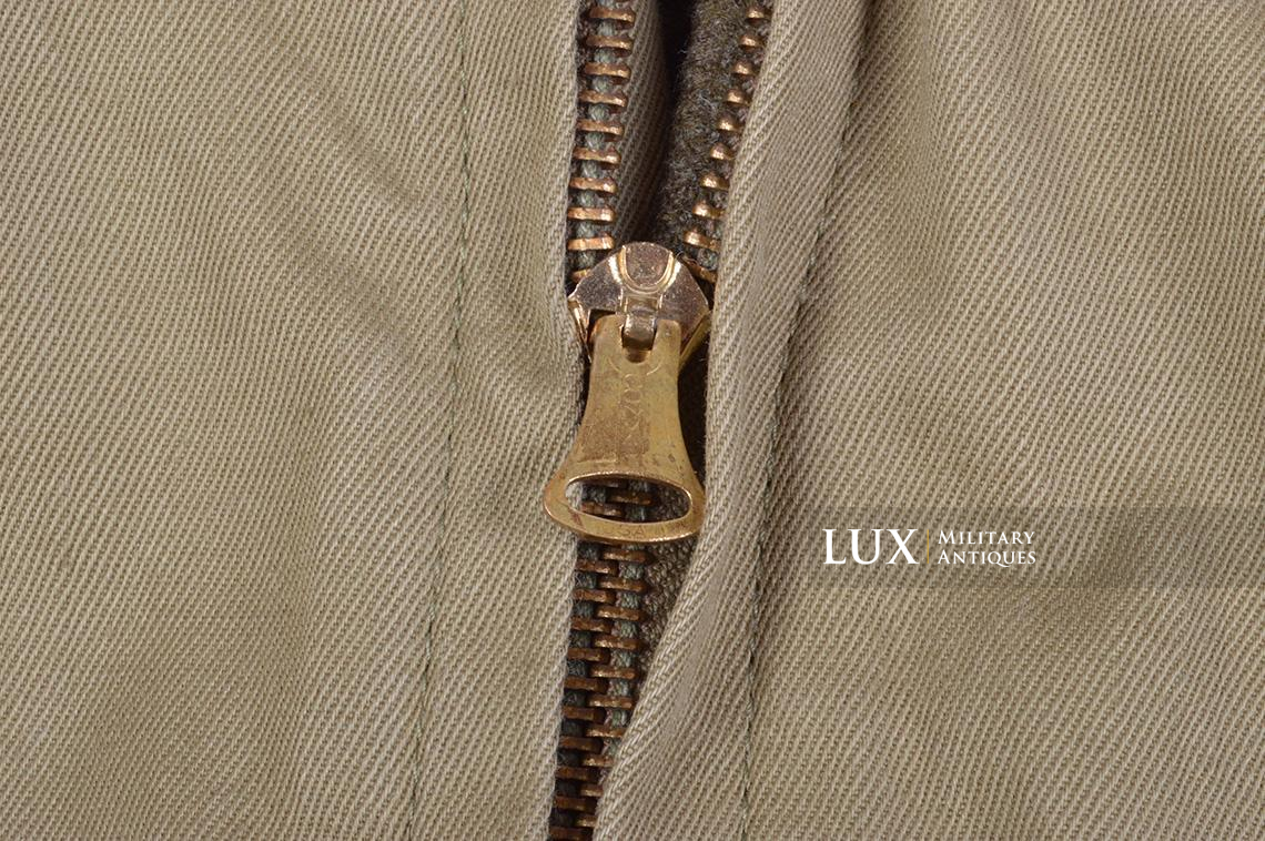 Blouson tankiste US précoce, daté 1941 - photo 12