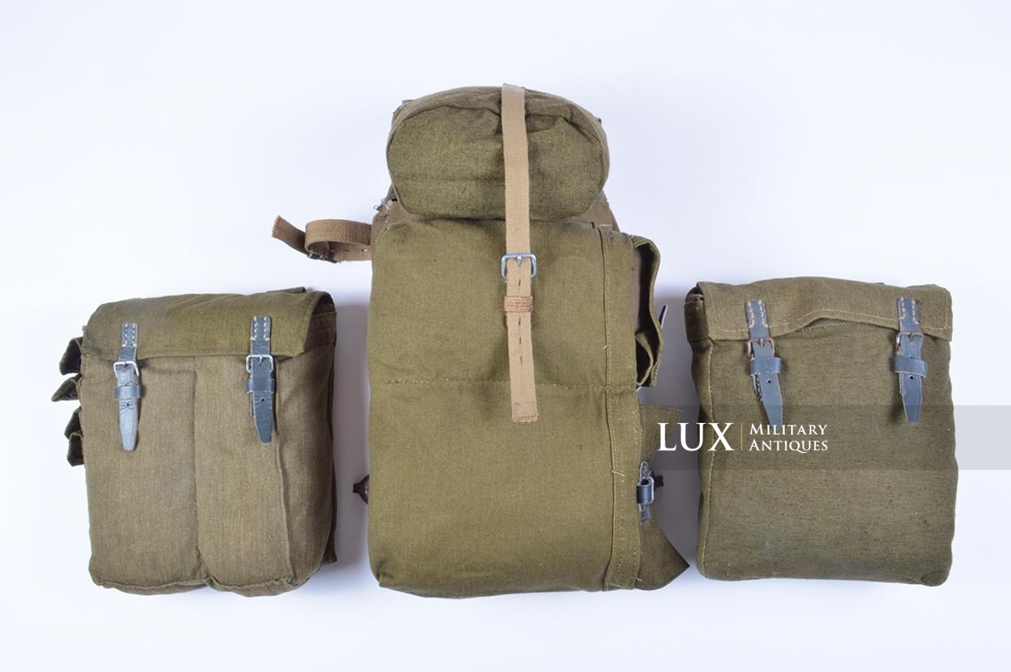 German late war pioneer combat assault pouch set & backpack - photo 4