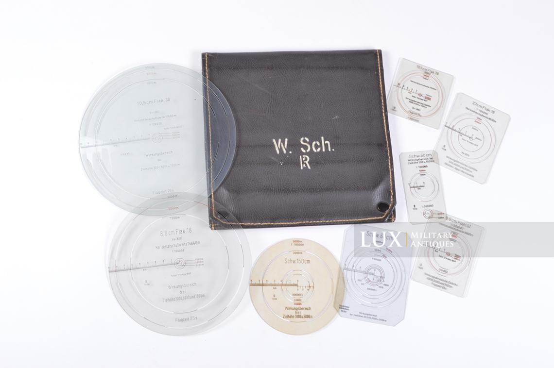 German map distance measuring instruments set for artillery, « bvu » - photo 4