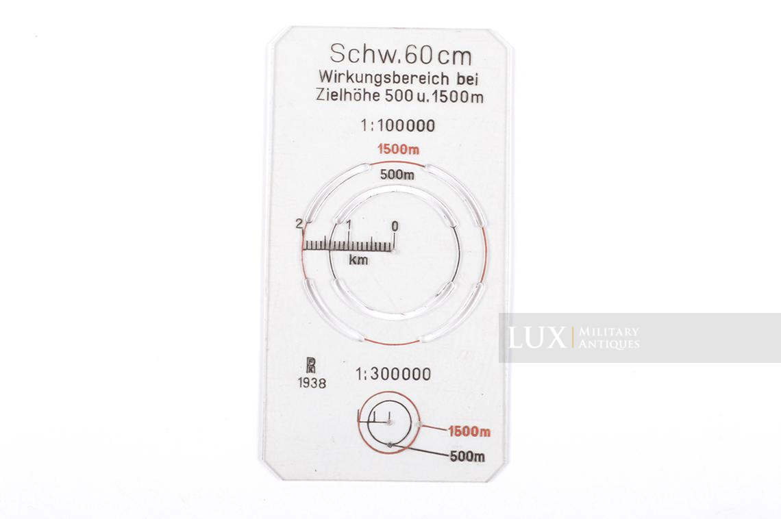 German map distance measuring instruments set for artillery, « bvu » - photo 22