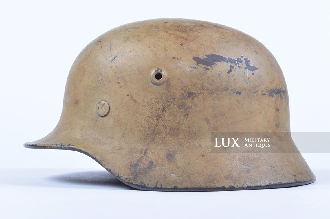M40 Luftwaffe tan camouflage helmet - Lux Military Antiques - photo 4