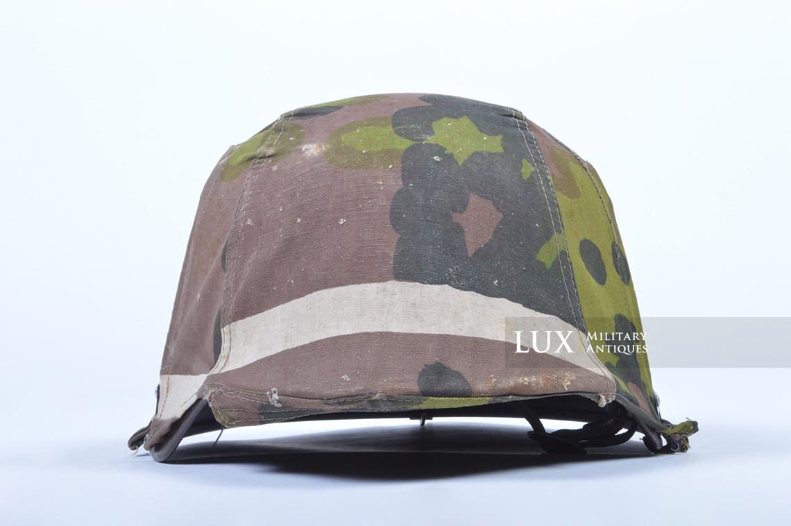First model Waffen-SS helmet cover, plane tree pattern - photo 7