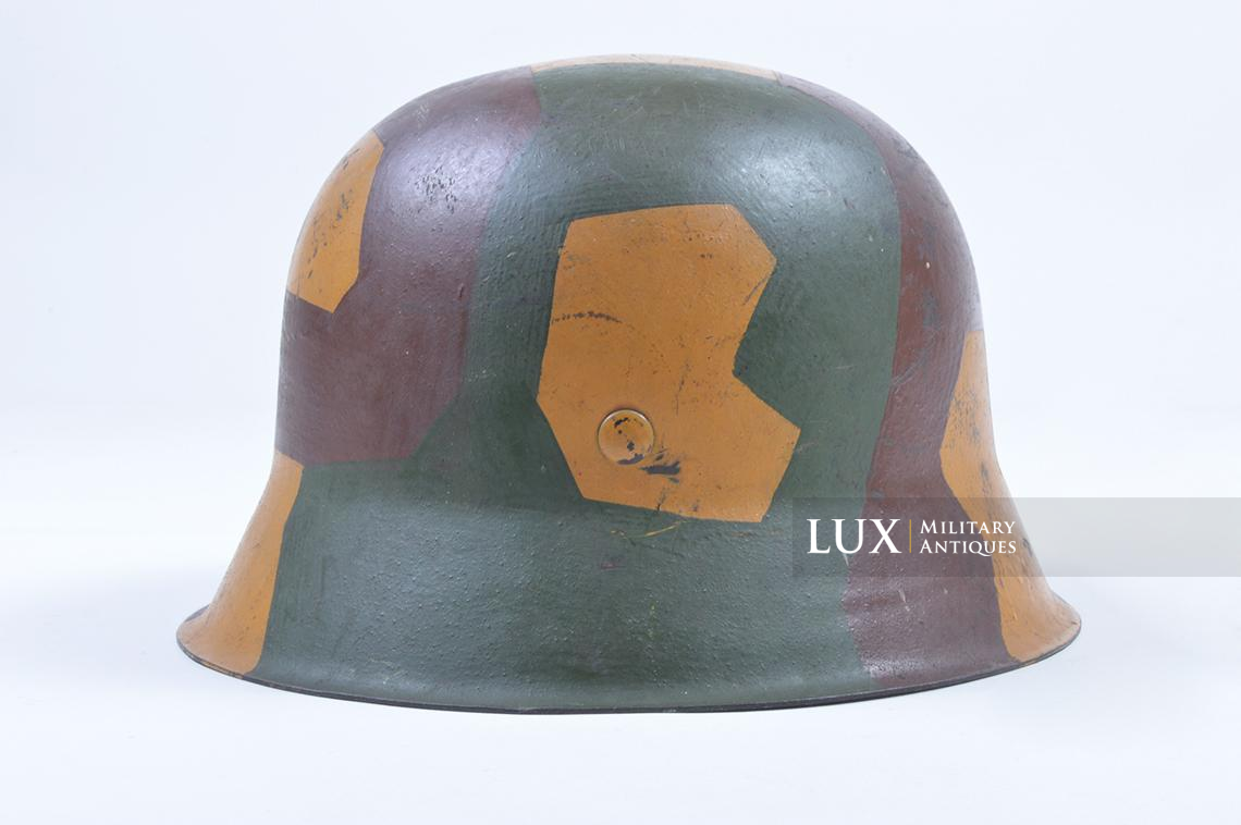 M42 German coastal artillery helmet, geometric camouflage pattern - photo 13