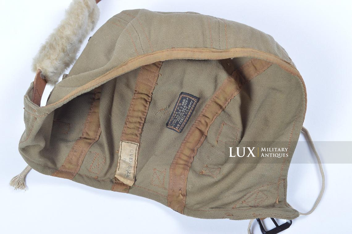 Bonnet de pilote USAAF, Type A-9 - Lux Military Antiques - photo 16