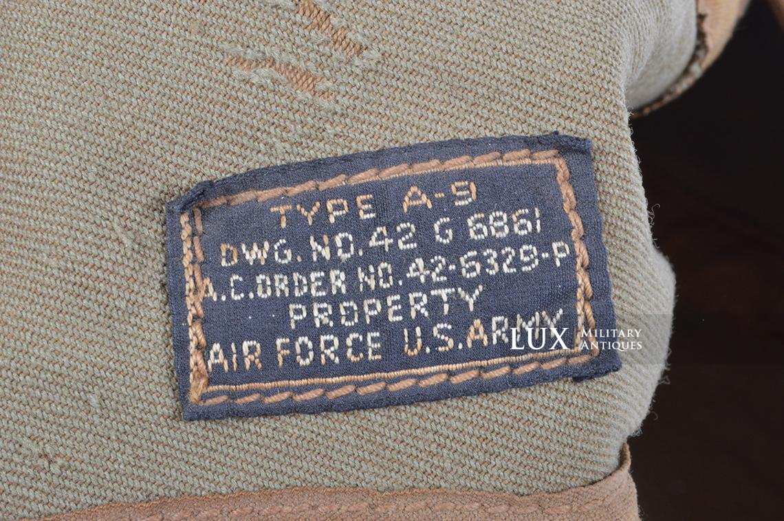Bonnet de pilote USAAF, Type A-9 - Lux Military Antiques - photo 17