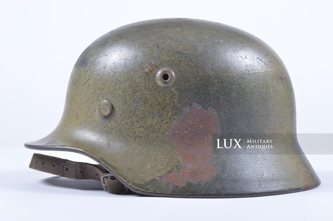 Casque allemand M40 Luftwaffe camouflé deux tons - photo 4