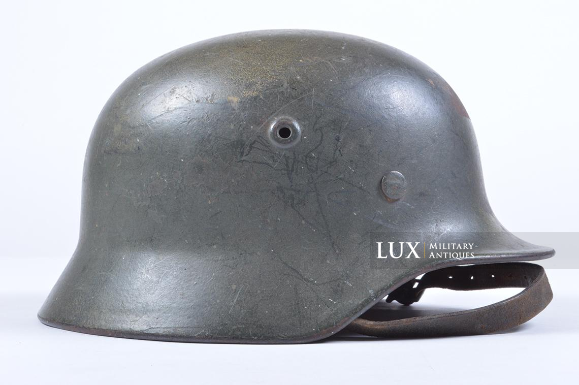 Casque allemand M40 Luftwaffe camouflé deux tons - photo 10