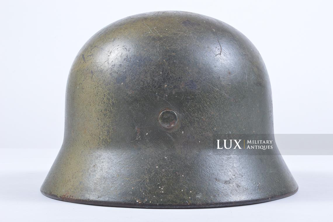 Casque allemand M40 Luftwaffe camouflé deux tons - photo 12