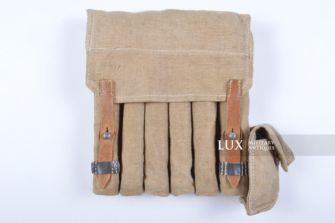 Rare unissued German late-war MP38/40 six-cell pouch, « eyp4 » - photo 4