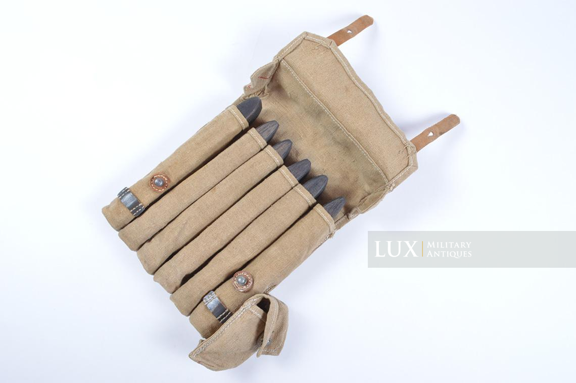 Rare unissued German late-war MP38/40 six-cell pouch, « eyp4 » - photo 28