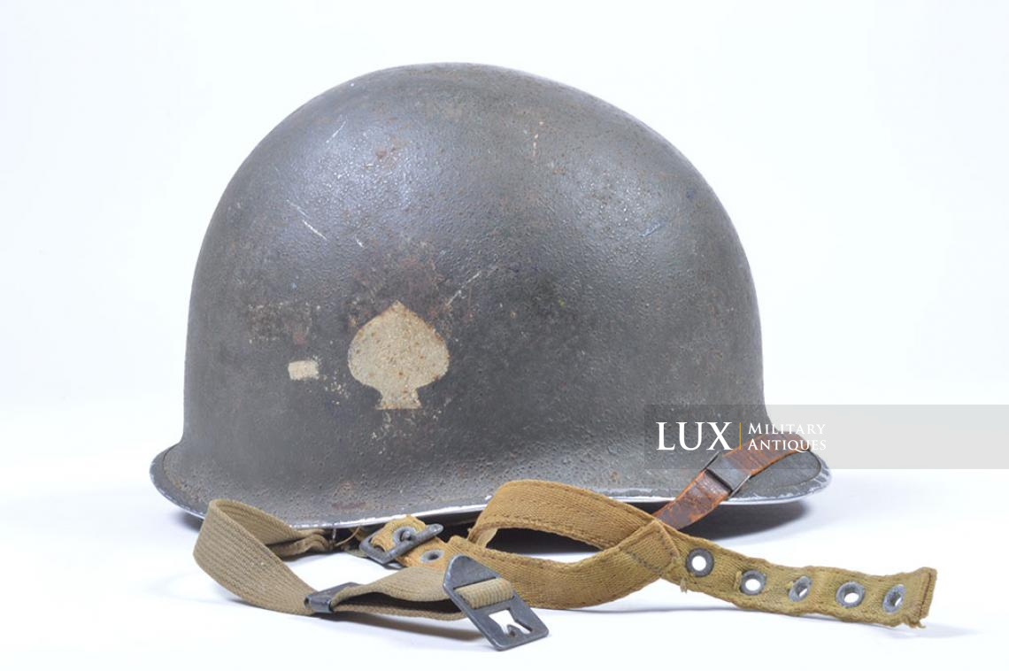 USM1 helmet, 101st AB, 506th PIR, 3rd Bn., Sgt. Fayez H. Handy - photo 6
