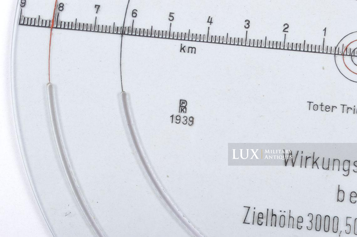 German map distance measuring instrument set for artillery « Flak » - photo 21