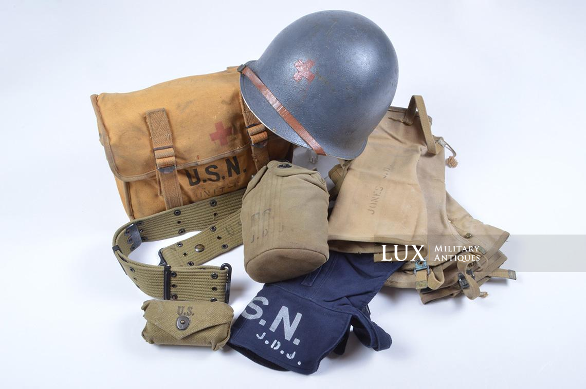 Historic D-Day US Navy Corpsman Grouping from « Omaha Beach »   - photo 7