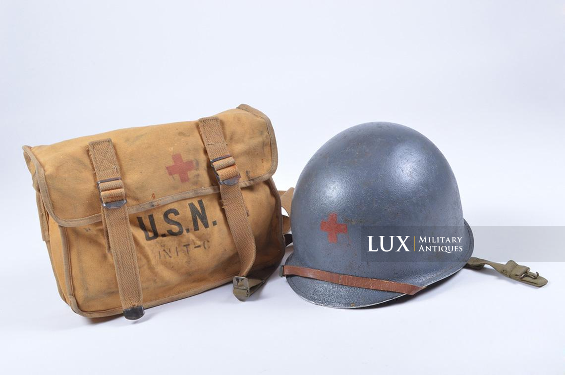 Historic D-Day US Navy Corpsman Grouping from « Omaha Beach »   - photo 9