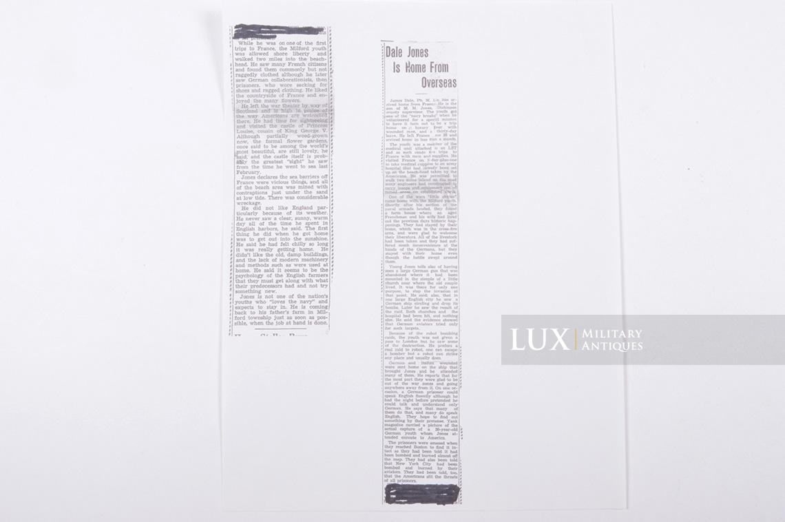 Historic D-Day US Navy Corpsman Grouping from « Omaha Beach »   - photo 144