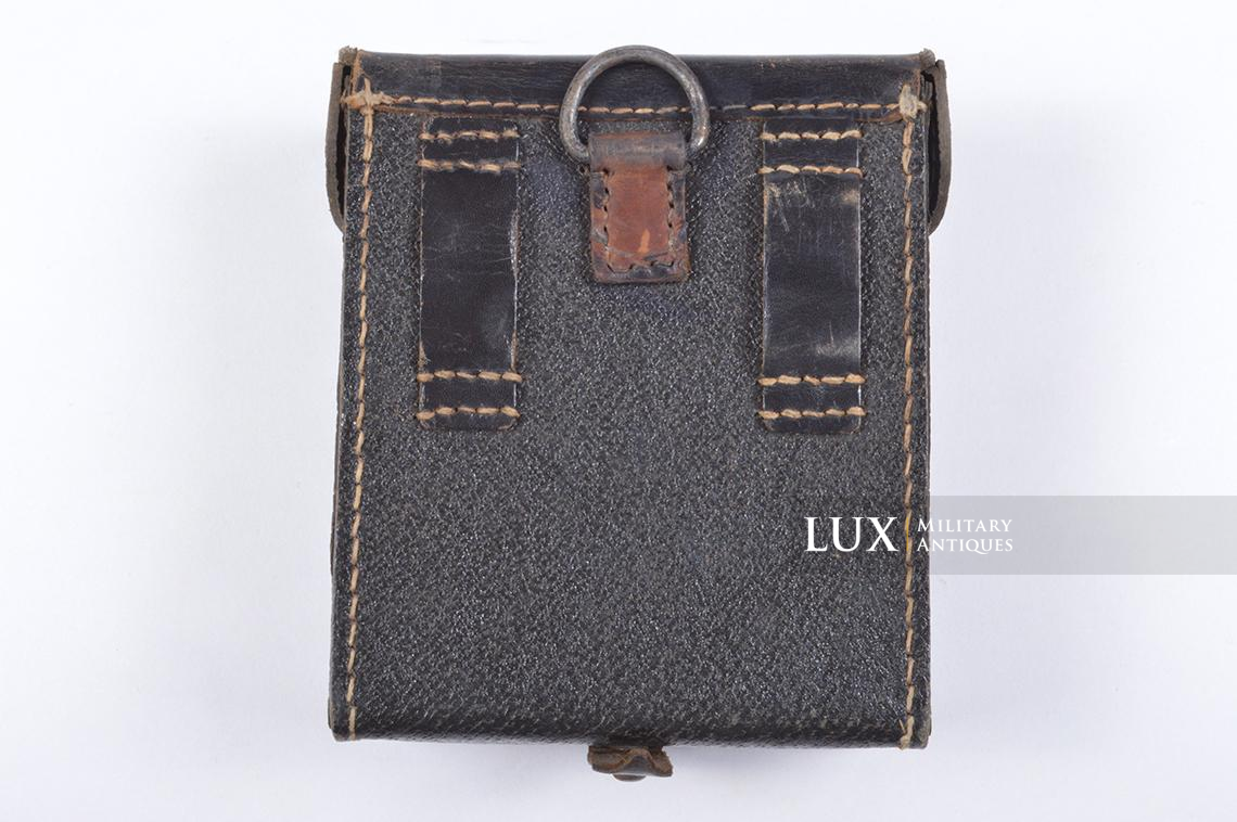MG34/42 gunner's belt pouch in black pressed cardboard, « fuq1945 » - photo 8