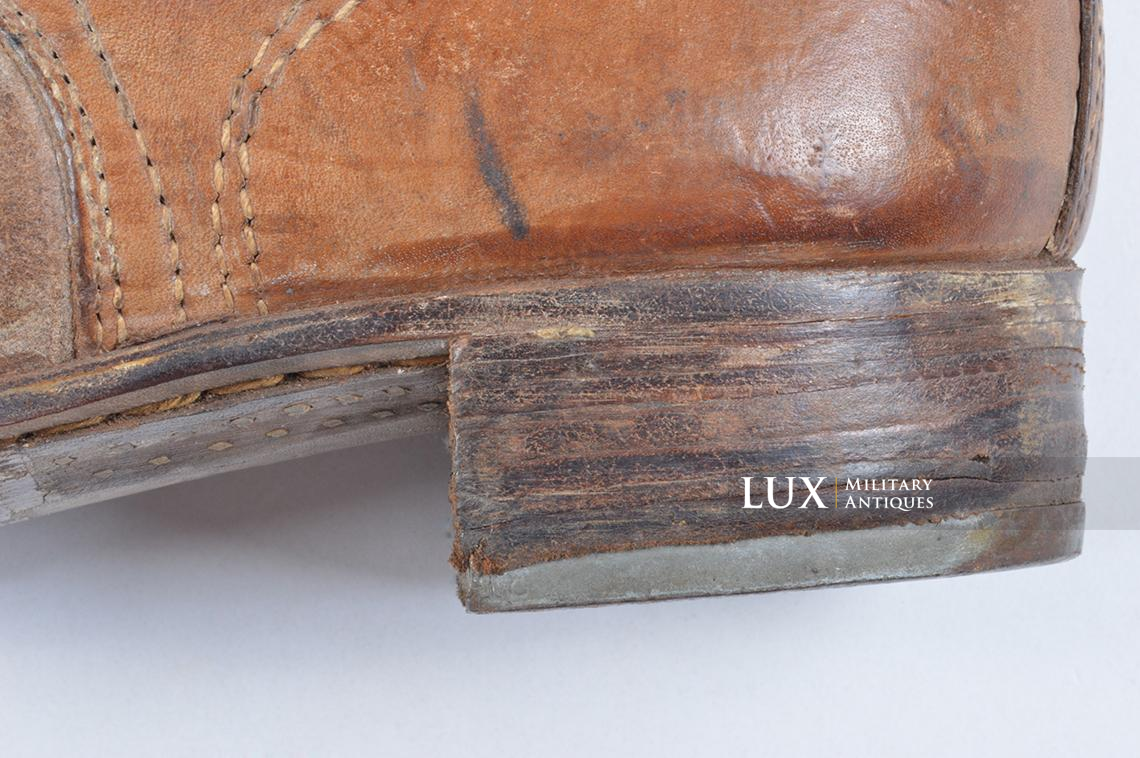 Late war German low ankle combat boots - photo 8