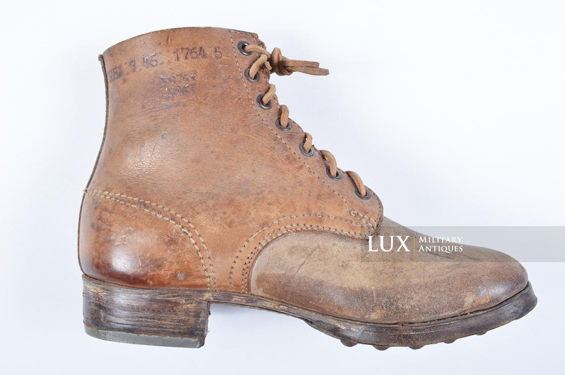 Late war German low ankle combat boots - photo 9