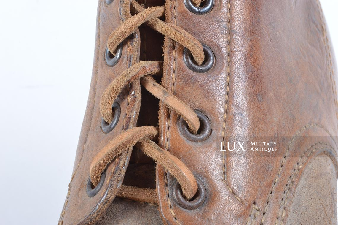 Late war German low ankle combat boots - photo 12