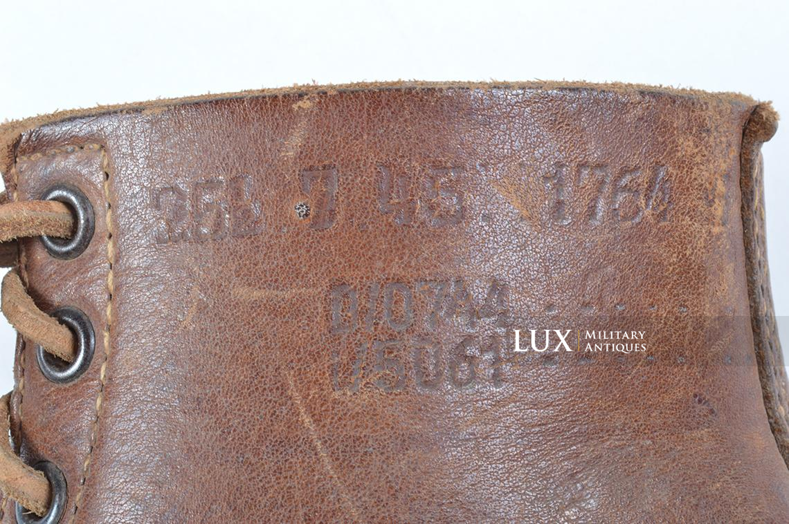 Late war German low ankle combat boots - photo 24