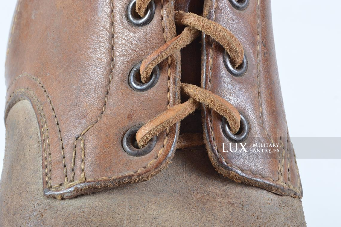 Late war German low ankle combat boots - photo 25