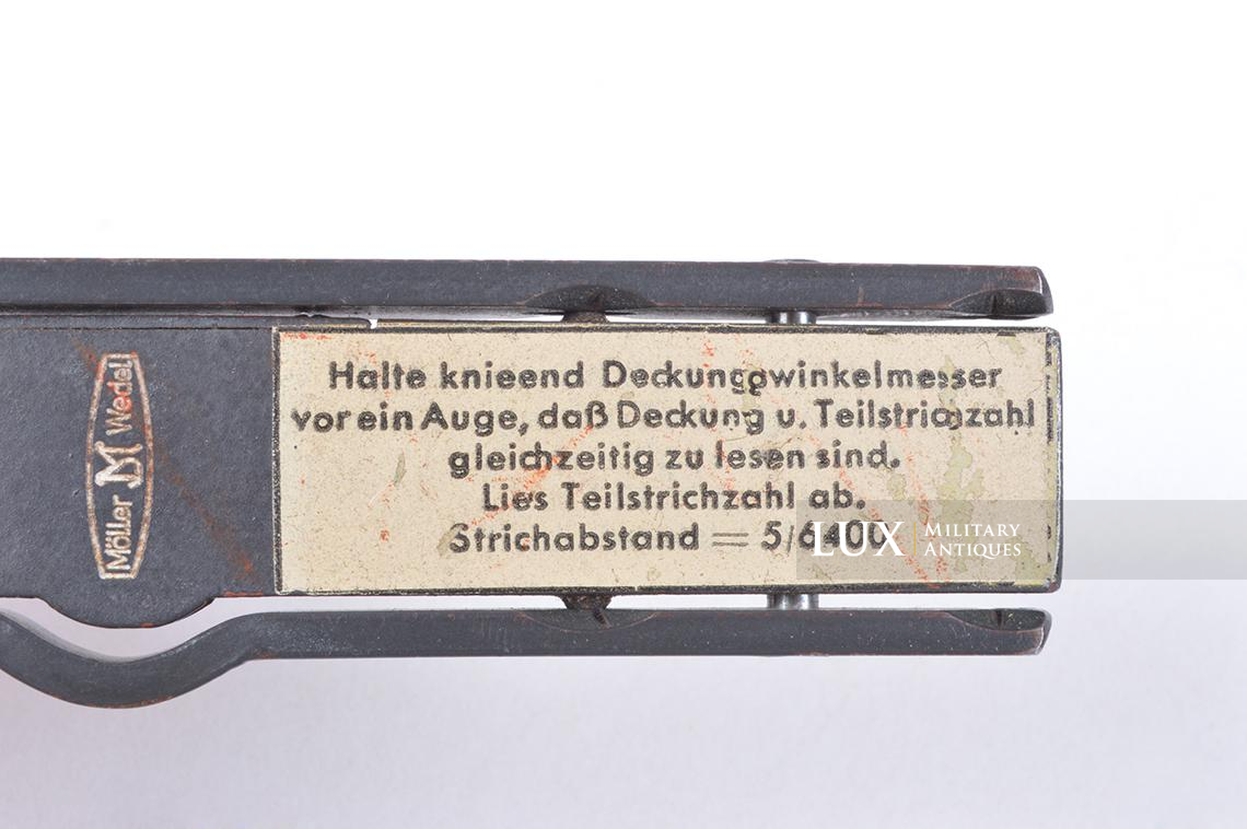 German indirect fire calculator « Deckungswinkelmesser » - photo 12