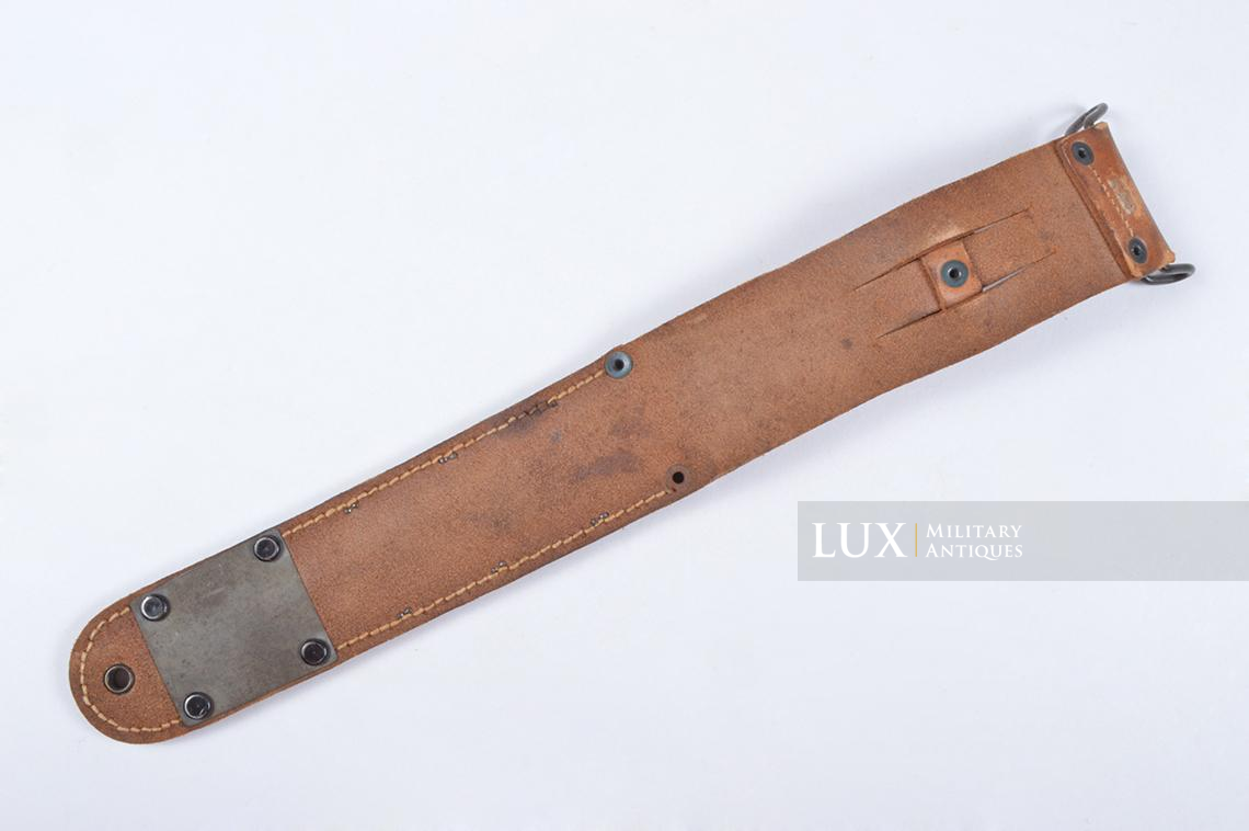 USM6 leather sheath for USM3 combat knife « VINER BROS 1943 » - photo 11