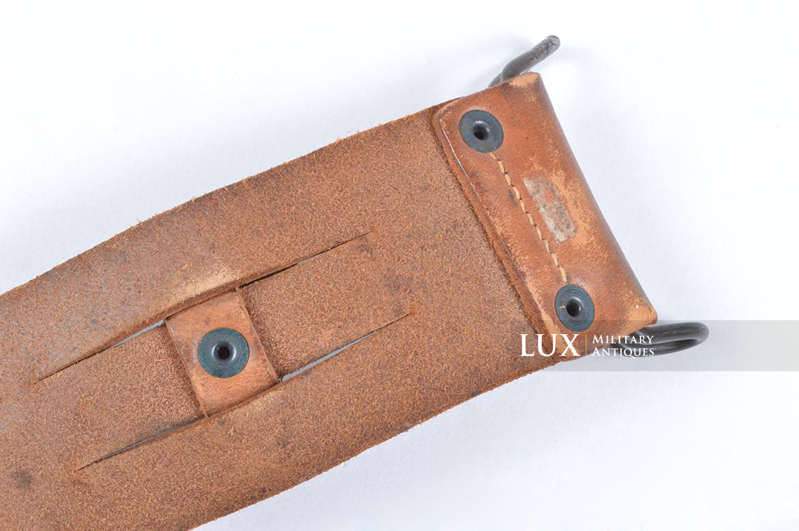 USM6 leather sheath for USM3 combat knife « VINER BROS 1943 » - photo 13