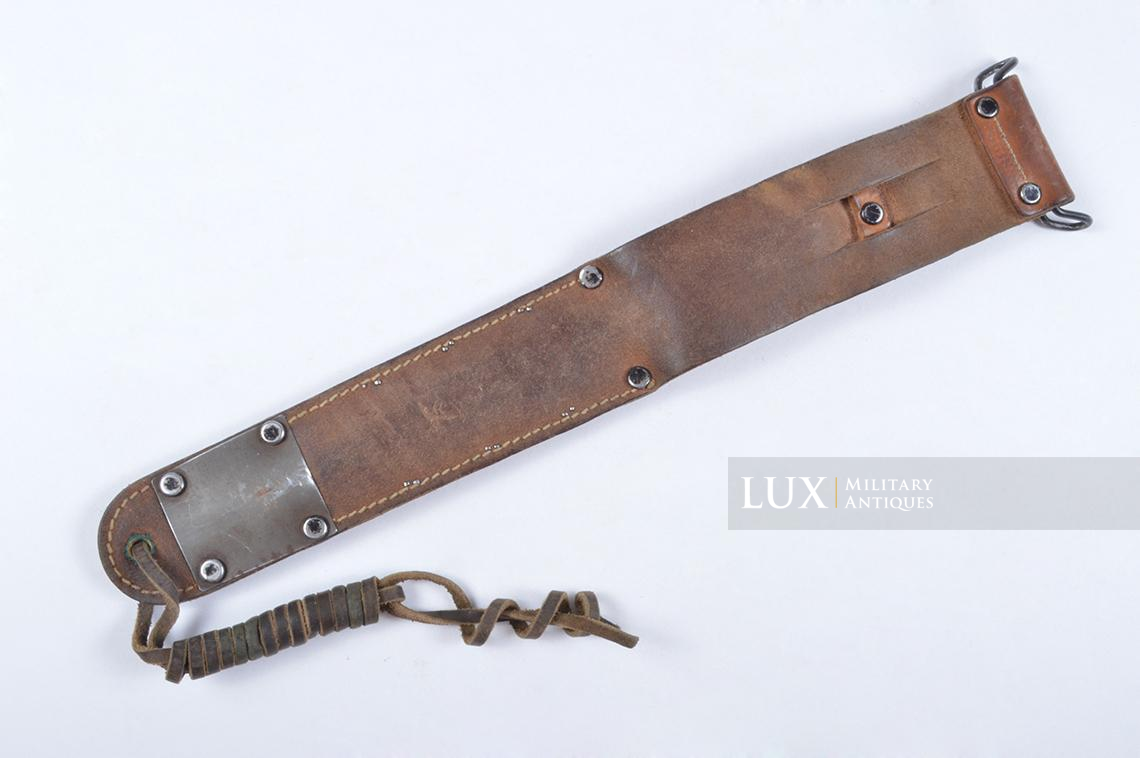 USM6 leather sheath for USM3 combat knife « VINER BROS 1943 » - photo 12