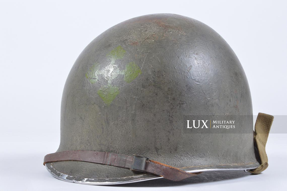 Casque USM1, 4th Infantry Division - Lux Military Antiques - photo 4