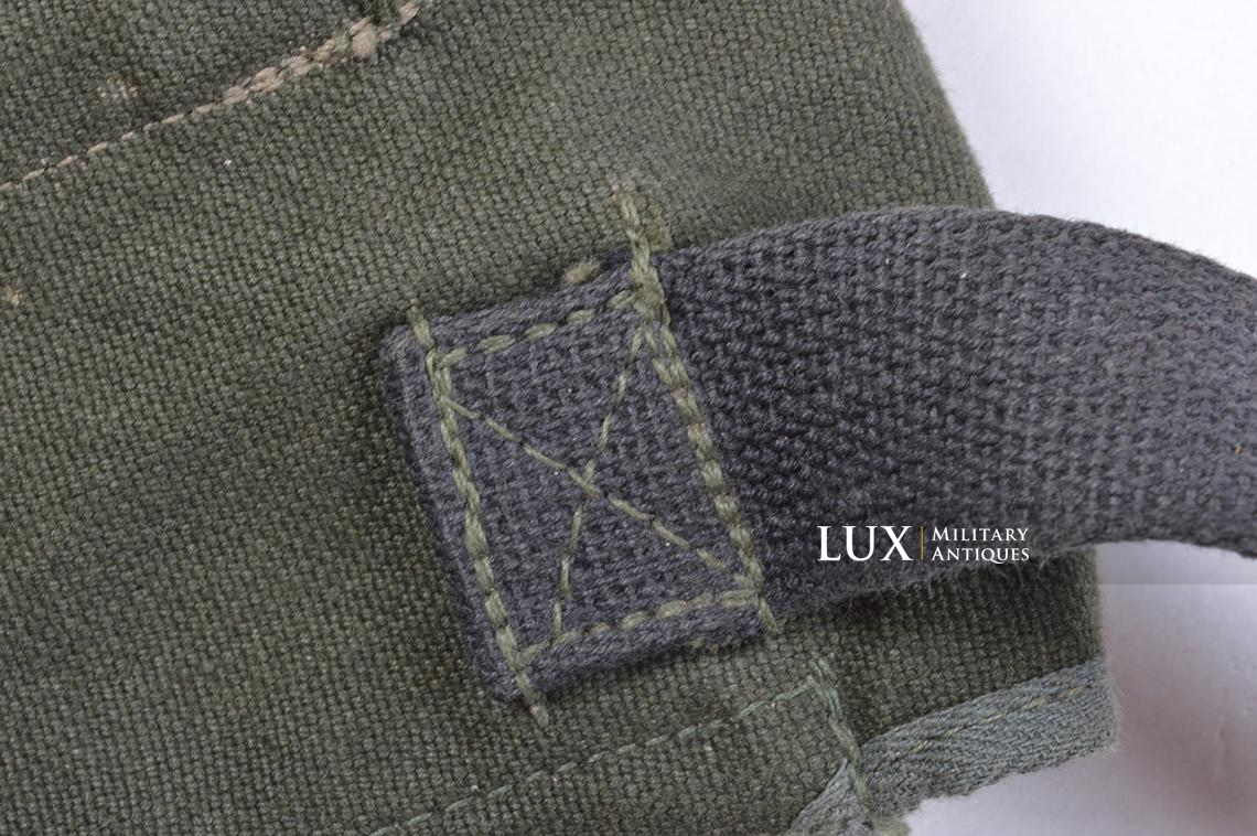 Early German paratrooper gas mask carrying bag, « BWZ » - photo 21
