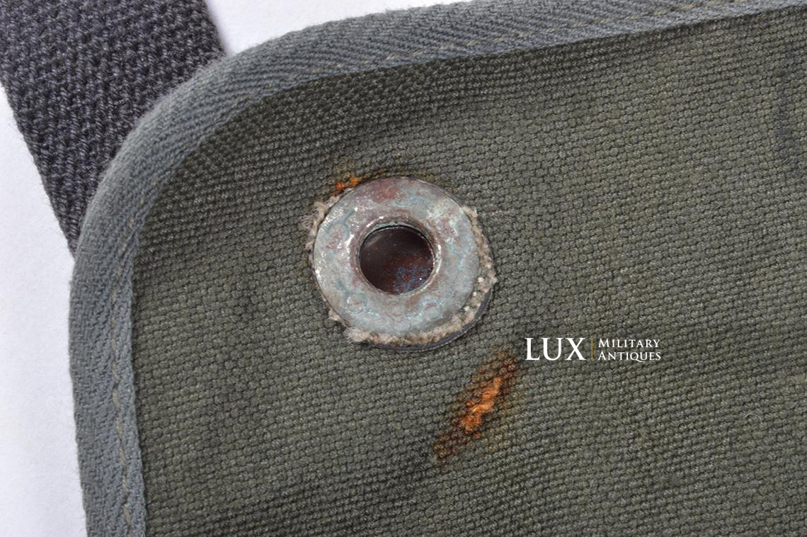 Early German paratrooper gas mask carrying bag, « BWZ » - photo 25